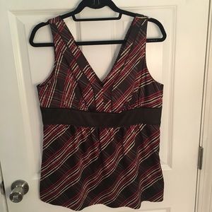 New York and company polyester/spandex fancy tank